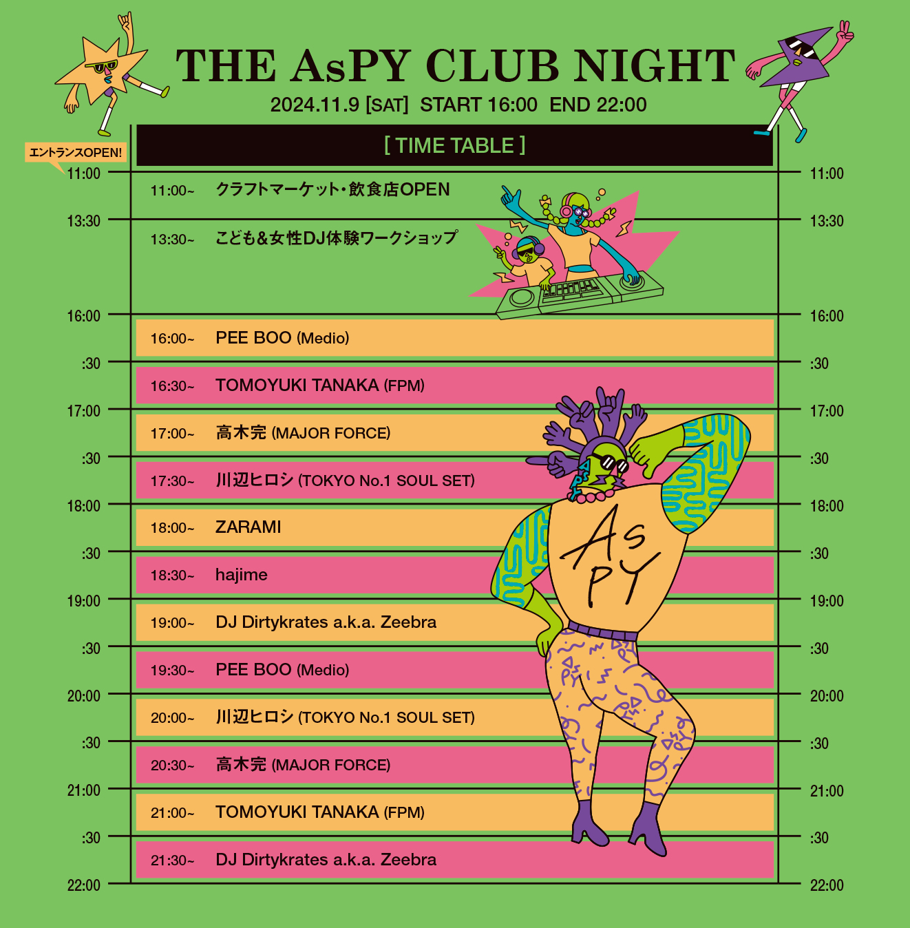 aspy 2024 TIME table